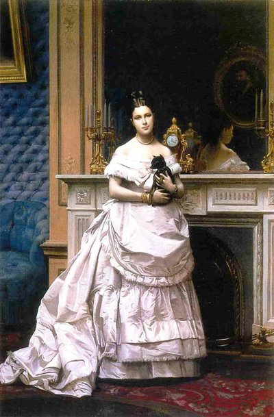 Marie Gerome, 1867-70 door Jean Leon Gerome